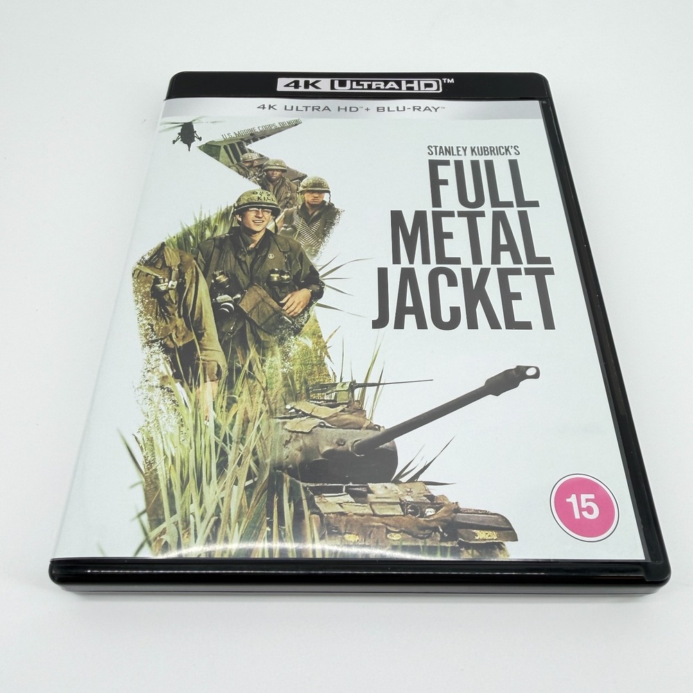 Full Metal Jacket 4k & Blu-ray (2020) Matthew Modine, Kubrick (DIR)